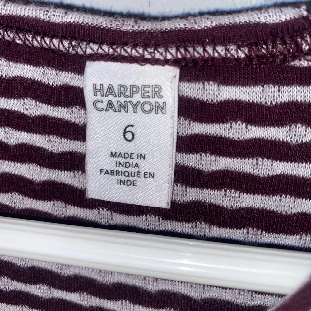 Harper Canyon Maroon Polka Dot Sweater Dress